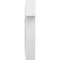 Ekena Millwork Classic Wagon Wheel Architectural Grade PVC Running Trim, 4"H x 5/8"P x 48"L RUNP04X0625X48CWW - alternate 6